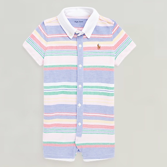 Ralph Lauren Other - Ralph Lauren Striped Knit Oxford Shortall